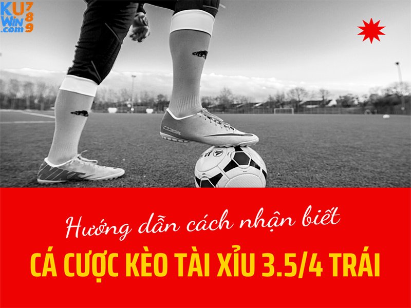 Hướng dẫn cách nhận biết cá cược kèo tài xỉu 3.5/4 trái 