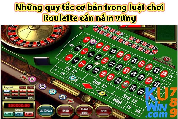 Những quy tắc cơ bản trong luật chơi Roulette cần nắm vững