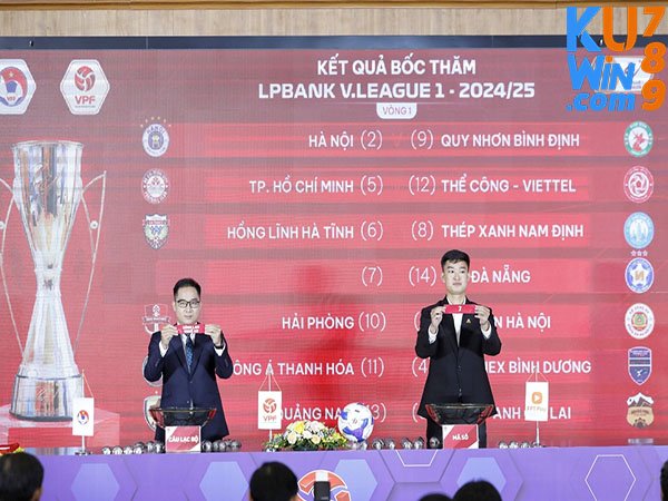 Kuwin1 - V-League có bao nhiêu đội tham gia thi đấu 2025?