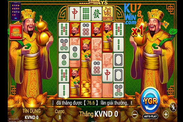Giao diện mới nhất của game nổ hũ thần tài Mahjong YGR tại kuwin1a.com có gì mới lạ?