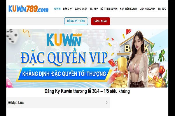 Kuwin| Nhà cái hợp pháp cá cược online - Thưởng 199k trải nghiệm